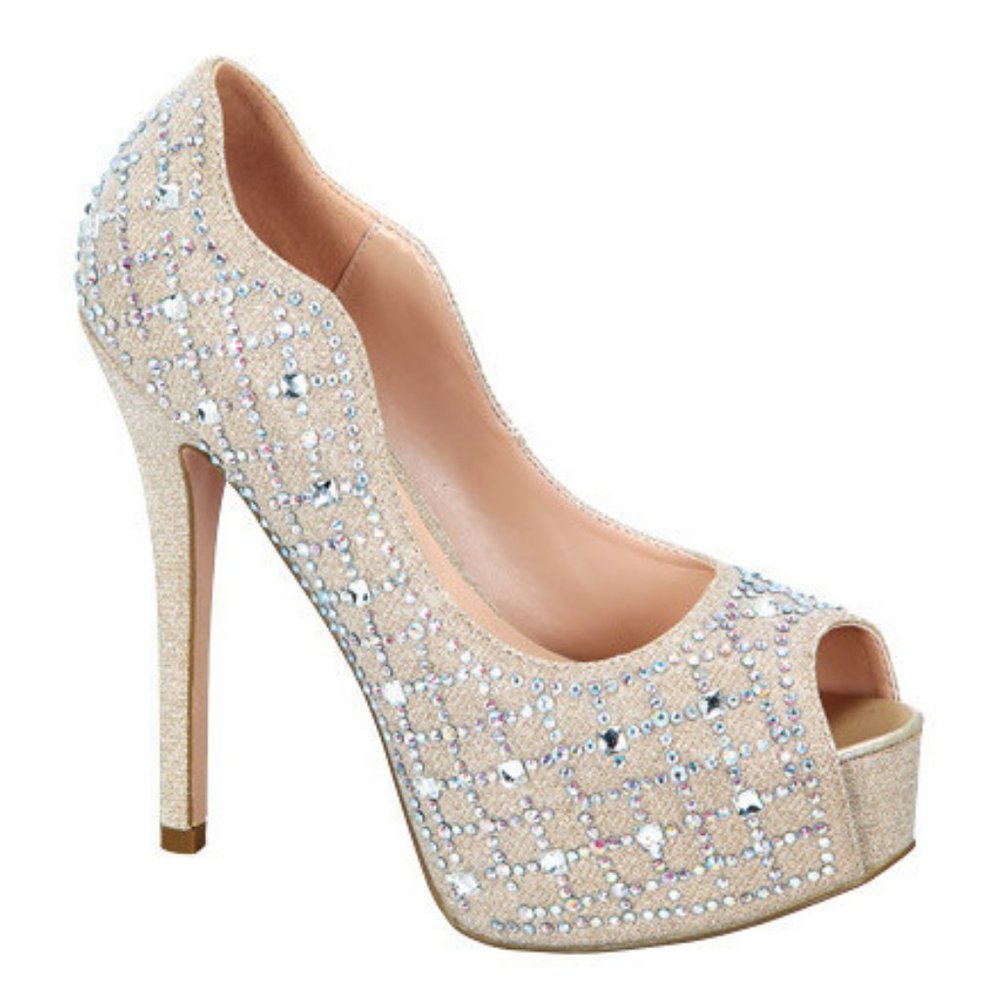 Women's Nude Platform Pump
